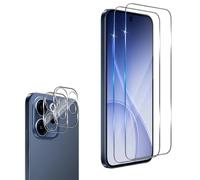 Wayneer Verre Trempé Pour OPPO Reno 15F 15F/15 FS 15FS (4G/5G), [2+2 Pièces] Vitre Protection écran Protection Camera, 9H Dureté Ultra HD Anti Rayures Film Protection écran