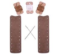 WAYNE'S DOG Revêtement de levier en cuir pour action, fabriqué à la main (8,9 cm, marron/marron)