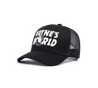 Wayne's World broderie casquette de baseball casquette sport noir