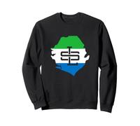 WAYout Arts Freeetown Sierra Leone Flag Salone Monogram SL Sweatshirt