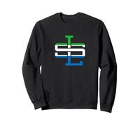 WAYout Arts Freeetown Sierra Leone Flag Salone Monogram SL Sweatshirt