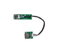 WayPonDEV M.2 A E Key vers module Ethernet 2,5 Gigabit, i225 i226 2,5 G Ethernet Server NIC, 10/100/1000/25000 Mbps RJ45 LAN, carte réseau multi-Gigabit M.2 (i226 M.2 B+M Key, 20 cm)