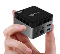 WayPonDEV youyeetoo BY53 Intel N150 12GB LPDDR5 Mini PC (SATA SSD 12+128GB) | HDMI2.0/USB-C DP/4K Dual-Display, WiFi 5/BT 5.0, Compact Desktop Computer für Büro, Home-Office und Unterhaltung