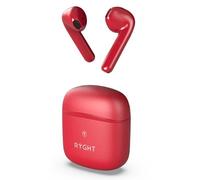 Ryght Ways - Écouteurs sans fil avec micro - intra-auriculaire - Bluetooth - rouge