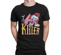 WAYSDA Killer Klowns from Outer Space Film Man T Shirt Black S