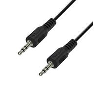 Waytex 21552 Câble Audio Jack 3.5 mm mâle vers mâle Longueur 1,50m