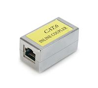 Waytex 30172 Coupleur RJ45 Femelle Femelle Adaptateur RJ45 Cat 6 Blindé Prolongateur Réseau Coupleur Ethernet Compatible câbles LAN et câbles Réseau