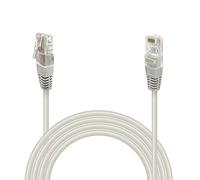 Waytex 31110 Câble Ethernet Réseau RJ45 Cat 6 UTP 1Gbit/s 250MHz - Compatible PC, Switch, Routeur, Modem, amplificateur réseau, Consoles de Jeux, TV - 10m, Gris