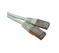 Waytex 33070 Cordon réseau RJ45 Cat6 Blindé FTP 10 m Gris