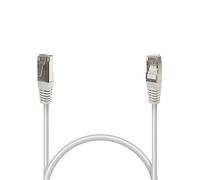 Waytex 33496 Câble Ethernet Réseau RJ45 Cat 6 FTP 250MHz Blindé 100% cuivre - Compatible PC, Imprimante, Box, Routeur, Switch réseau, Consoles de Jeux, TV - 0,30m, Blanc