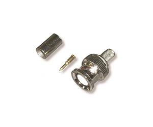 Waytex 37296 Connecteur à sertir BNC mâle pour câble KX6