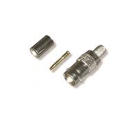 Waytex 37297 Connecteur à sertir BNC Femelle pour câble KX6