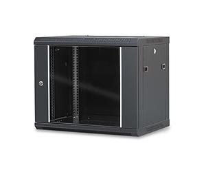 WAYTEX 37402M Coffret réseau 19'' 9U Porte vitrée 600x450 livré monté