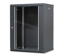 WAYTEX 37404M Coffret réseau 19'' 15U Porte vitrée 600x450 livré monté