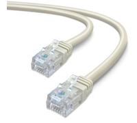 Waytex 39082 Câble ADSL RJ11 Mâle/Mâle 10 m Beige