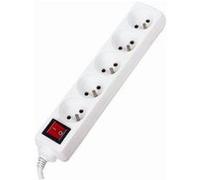 Waytex 52115 Multiprise électrique avec interrupteur avec câble 5 prises 1,5 m Blanc G