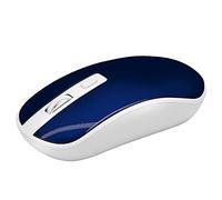 Waytex 65424 Souris sans Fil 2,4 GHz pour Ordinateur avec Nano Récepteur USB et Sensibilité Réglable Jusqu’à 1600 DPI portée du Signal Jusqu’à 10 m Technologie Optique - Bleu métallisé