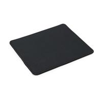 Waytex 73734 Tapis de Souris d’Ordinateur Noir 19 x 22 cm, Base Caoutchouc antidérapante, Dessus Tissu satiné Ultra Lisse Glisse Facile, Bords Cousus durables, Noir uni Meilleure précision Optique