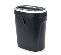 WAYTEX 77320 Destructeur de Documents Coupe Croisée 10 Feuilles CD et DVD avec Grand Bac de 21L