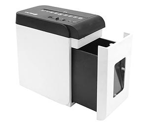 WAYTEX 77321 Destructeur de Documents Coupe Croisée 5 Feuilles Bac Tiroir 8L Rapide Performant et Ultra Silencieux Nouvelle Génération