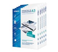 WAYTEX 78276 Pochettes de plastification A3 - Epaisses 75 microns - Pack de 500