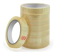 Waytex 930901 Pack de 8 Rubans adhésifs 19 mm x 66 m Transparent Qualité pro50 microns