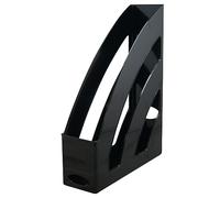 Waytex 931060 Porte Revues A4 Organiseur Vertical de Bureau matière Plastique rigide - Noir