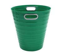 Waytex Poubelle de bureau 931076 – Corbeille plastique design 12,5 L – Vert