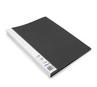 Waytex Protège-documents 931333N A4 80 vues 40 pochettes polypropylène Premium - Noir