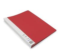 Waytex Protège-documents 931333R A4 80 vues Premium polypropylène opaque 40 pochettes Rouge