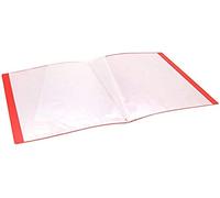 Waytex Protège-documents 931412 A4 60 vues (30 pochettes) Couverture polypro Rouge