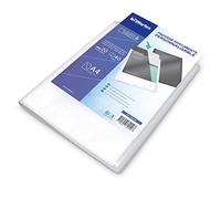 Waytex Protège-documents A4 931440 – 40 vues (20 pochettes), personnalisable, polypro transparent