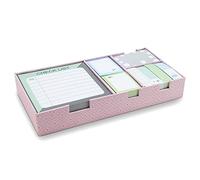 WAYTEX 931667 Ensemble 800 Notes Repositionnables Fantaisies couleur Pastel Boite cadeau Organiseur pour Bureau