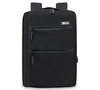 Waytex AA71050 Sac à Dos USB et Ordinateur 15 pouces Unisexe Imperméable avec Port USB pour charger votre mobile Couleur Noir