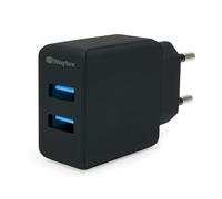 Waytex Chargeur Secteur Double Prise USB 2.1 A Noir