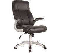 Waytex Jupiter Fauteuil Noir avec Pied Chrome Noir G