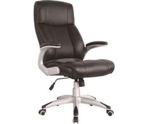 Waytex Jupiter Fauteuil Noir avec Pied Chrome Noir G