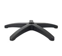 Waytex Pied de Fauteuil de Bureau Noir 5 Branches 300 mm Nylon pour Vérin 50 mm
