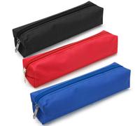Waytex Trousse Textile rectangulaire Petit Format 21 x 4 x 4 cm Couleurs Rouge