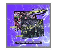 WayV FREQUENCY 6th Mini Album Photobook Version 2 Cover Set CD+88p PhotoBook+1p Folded Poster on Pack+1p PhotoCard+1ea Character Sticker+Tracking Sealed