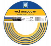 Wąż ogrodowy 4 warstwowy 1/2 25 m wytrzymały