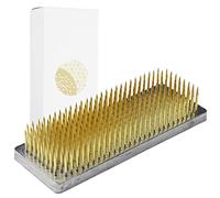 Wazakura Ikebana Kenzan PIque fleurs Support Rectangulaire long 120 mm, Outil Fabriqué au Japon pour Arrangement Floraux