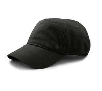 Wazoo Cache Cap | Casquette de transport de voyage, tactique et quotidienne | 6 poches cachées pour l'argent liquide, les documents, les clés et les outils d'urgence, Noir Mis à jour, L/taille unique