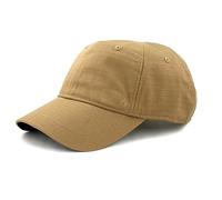 Wazoo Cache Cap | Travel, Tactical & Everyday Carry Cap | 6 Hidden Pockets for Emergency Cash, Documents, Keys and Tools (Coyote Brown)