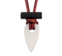 Wazoo Spark Necklace™ Collier allume-feu pour l'extérieur | Pendentif en zircone et ferrocérium, Zircone
