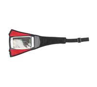 WAZUBC Sangle filet attrape-transpiration pour cadre de vélo avec pochette de téléphone pour vélo stationnaire, cyclisme, entraînement sportif d'intérieur (rouge)
