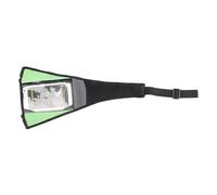 WAZUBC Sangle filet attrape-transpiration pour cadre de vélo avec pochette de téléphone pour vélo stationnaire, cyclisme, entraînement sportif d'intérieur (vert)