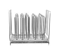 WAZUBC Support Sous Vide en Acier Inoxydable, Support Vertical Réglable en Acier Inoxydable pour la Cuisson du Poisson et De la Viande, Sous-Vide