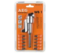 WB 1 Set (Renvoi d'angle + 10 Embouts) AEG ACCESSOIRES - 4932430173