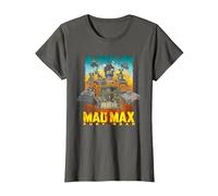 WB 100: Mad Max Fury Road War Boys Attack T-Shirt, Femme, Asphalte, XS
